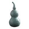 500ml Green Gourd Ceramic Wine Bottle Chinese Style Wine Jar Wine Jug Antique Empty Wine Vase Flask Flagon