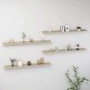 Wall Shelves 4 pcs Sonoma Oak 45.3"x3.5"x1.2"