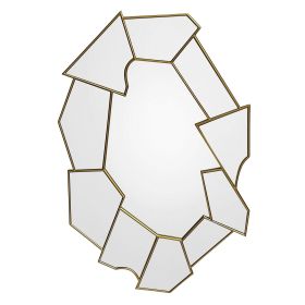 Timeless Wall Mirror with Bronze Frame