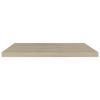 Floating Wall Shelf Oak 31.5"x9.3"x1.5" MDF