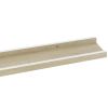 Wall Shelves 2 pcs White and Sonoma Oak 45.3"x3.5"x1.2"