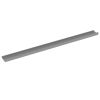 Wall Shelves 4 pcs Gray 45.3"x3.5"x1.2"