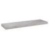 Floating Wall Shelves 4 pcs Concrete Gray 31.5"x9.3"x1.5" MDF