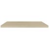 Floating Wall Shelf Oak 35.4"x9.3"x1.5" MDF