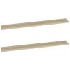 Wall Shelves 2 pcs Sonoma Oak 39.4"x3.5"x1.2"