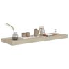 Floating Wall Shelf Oak 31.5"x9.3"x1.5" MDF