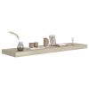 Floating Wall Shelf Oak 35.4"x9.3"x1.5" MDF