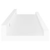 Wall Shelves 4 pcs White 15.7"x3.5"x1.2"