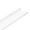 Wall Shelves 4 pcs White 15.7"x3.5"x1.2"