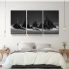 3 Panels Framed Mountain View Canvas Wall Art Decor,3 Pieces Mordern Canvas Decoration Painting for Office,Dining room,Living room, Bedroom Decor-Read