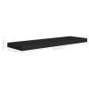 Floating Wall Shelves 4 pcs Black 31.5"x9.3"x1.5" MDF