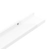 Wall Shelves 4 pcs High Gloss White 15.7"x3.5"x1.2"